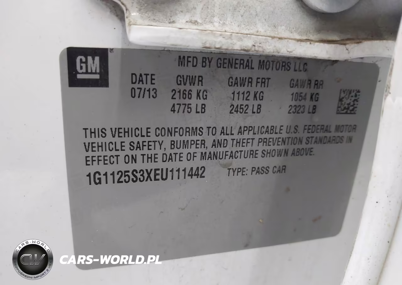 2014 Chevrolet Impala 2Lt VIN:1G1125S3XEU111442 - 9