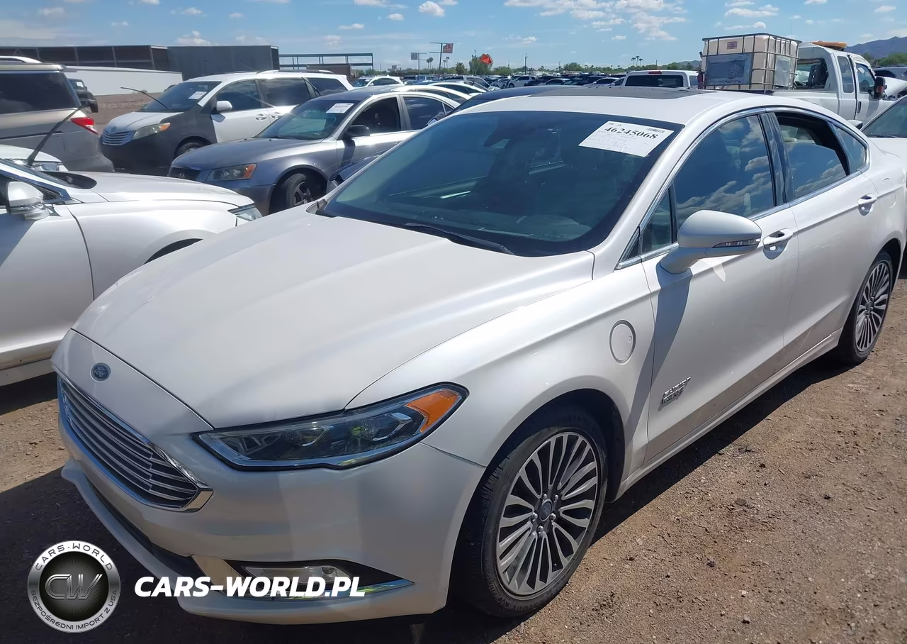 2018 Ford Fusion Energi Titanium VIN:3FA6P0SU7JR225027 - 2