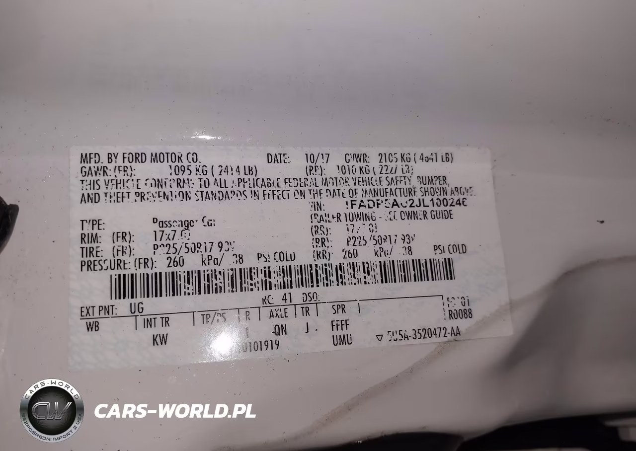 2018 Ford C-Max Hybrid Se VIN:1FADP5AU2JL100246 - 9
