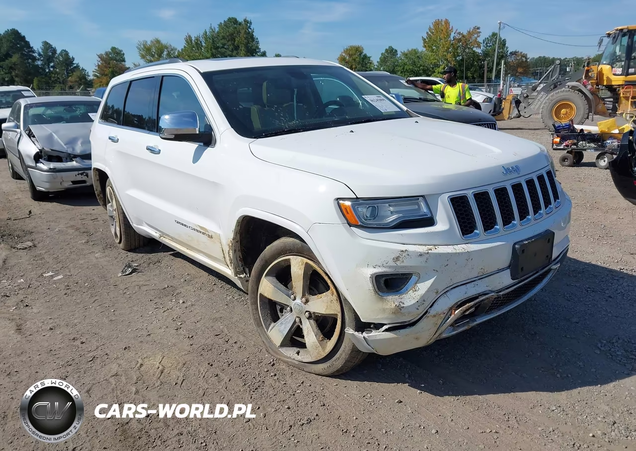 2015 Jeep Grand Cherokee Overland VIN:1C4RJFCG9FC663770 - 1