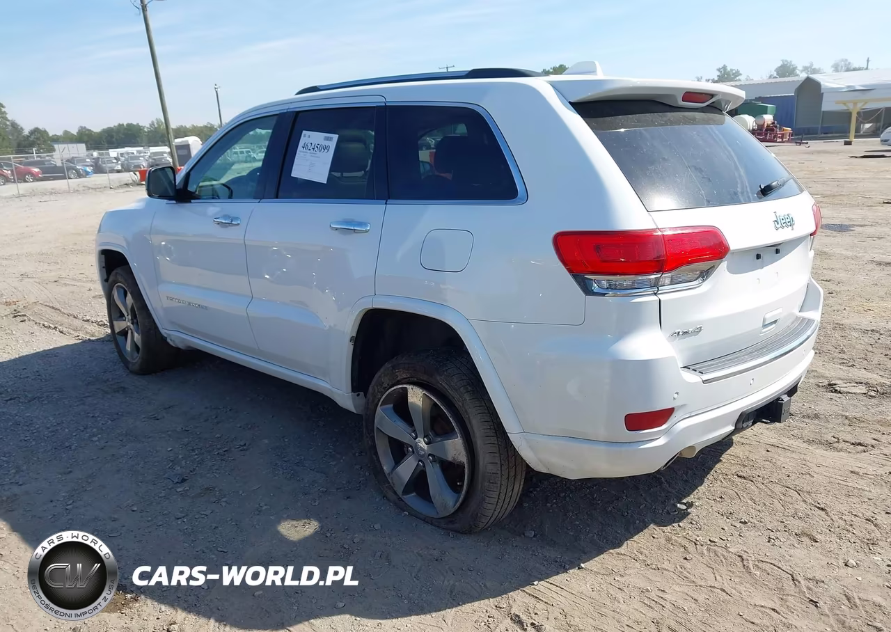 2015 Jeep Grand Cherokee Overland VIN:1C4RJFCG9FC663770 - 3