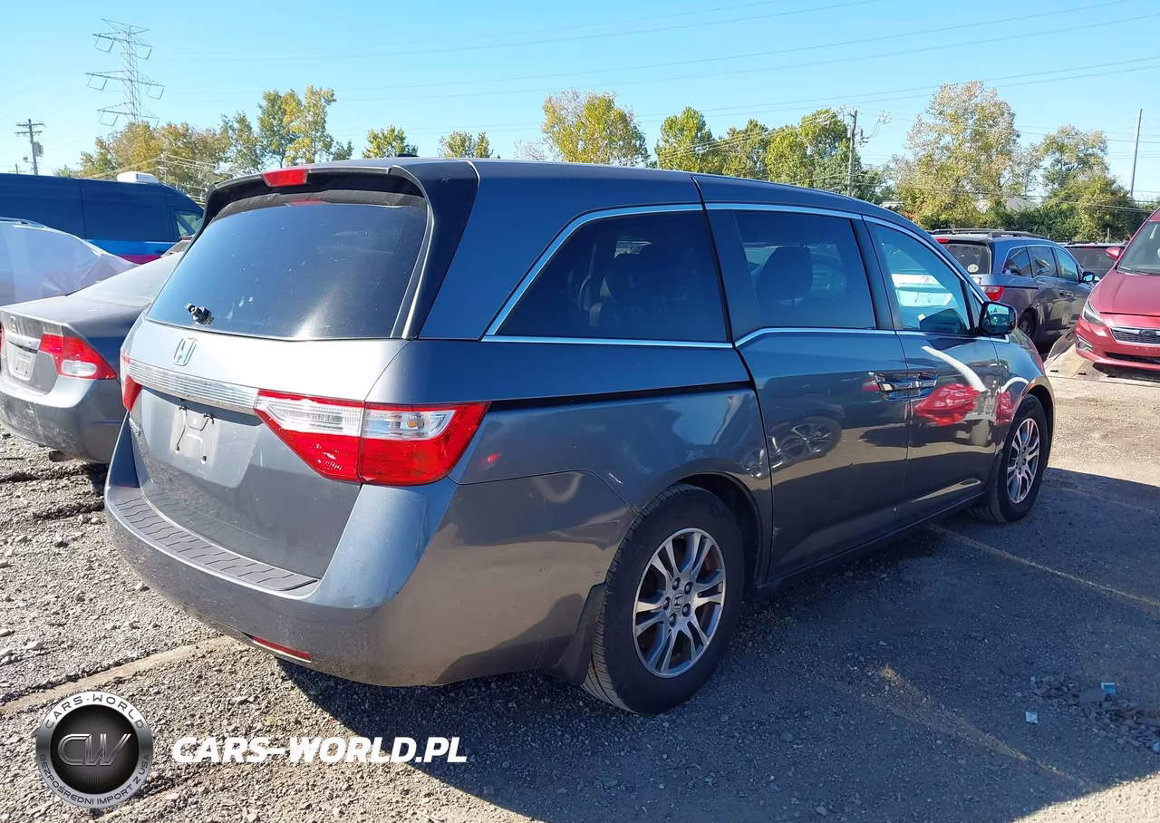 2011 Honda Odyssey Ex-L VIN:5FNRL5H64BB097034 - 4