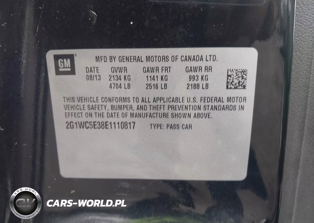 2014 Chevrolet Impala Limited Ltz VIN:2G1WC5E38E1110817 - 9