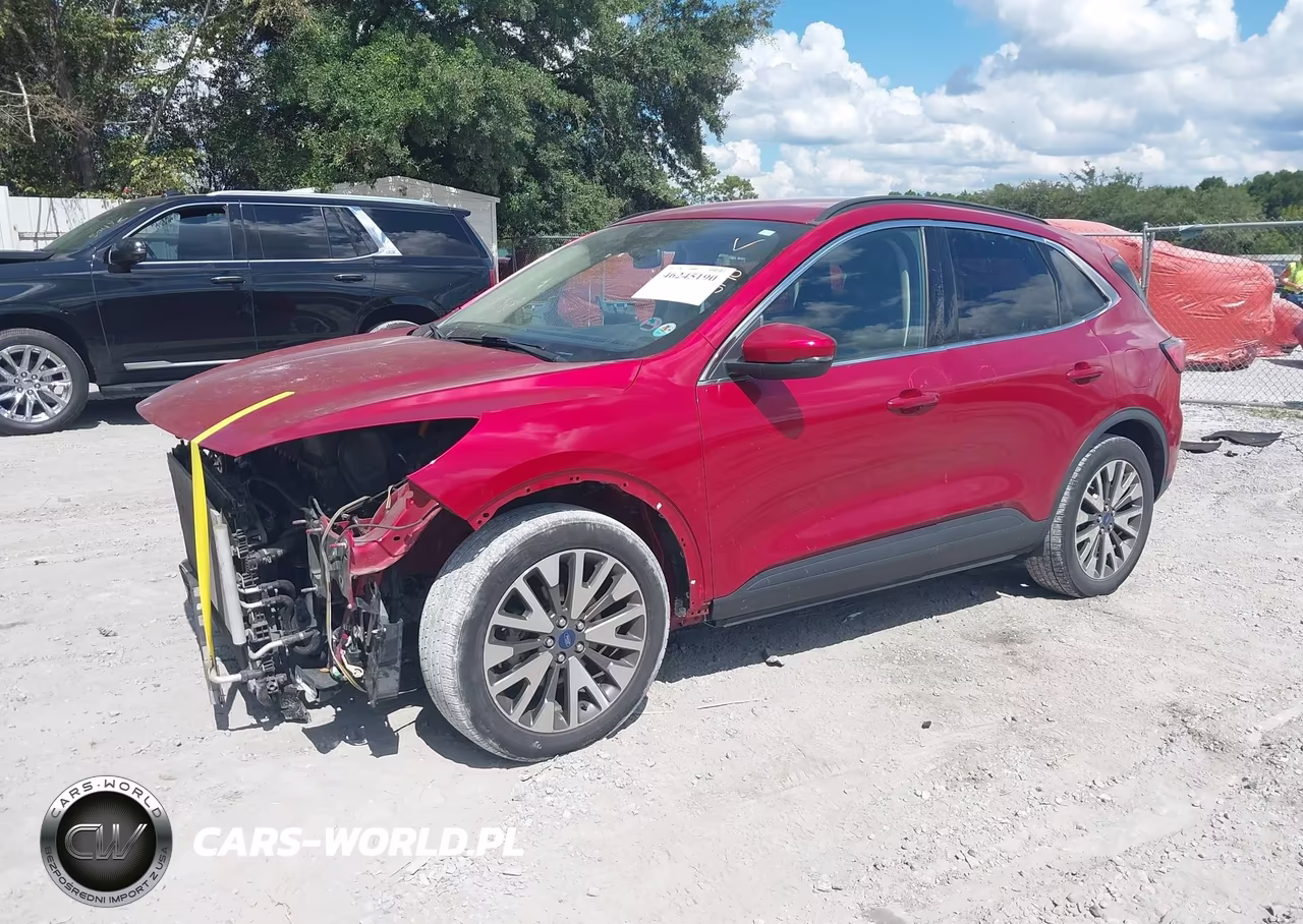 2020 Ford Escape Titanium Hybrid VIN:1FMCU0DZ4LUB50096 - 2