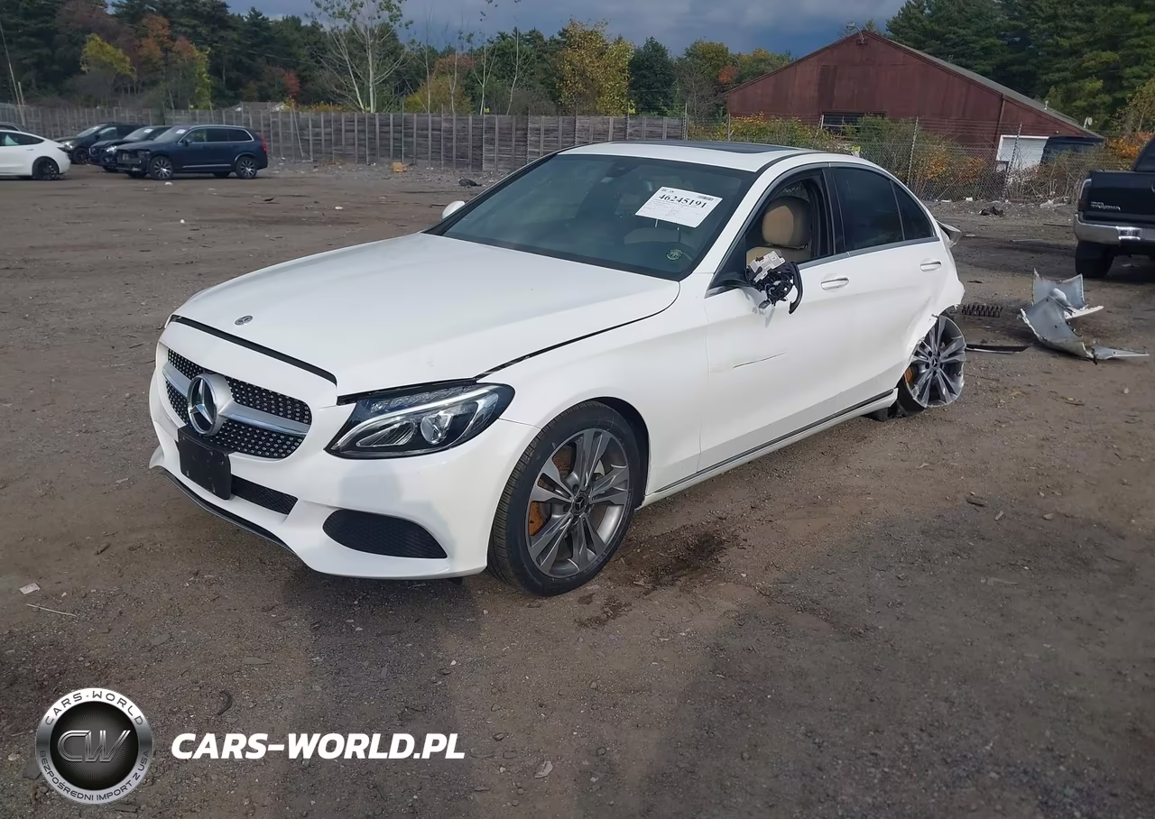 2018 Mercedes-Benz C 300 4Matic VIN:55SWF4KB4JU281042 - 2