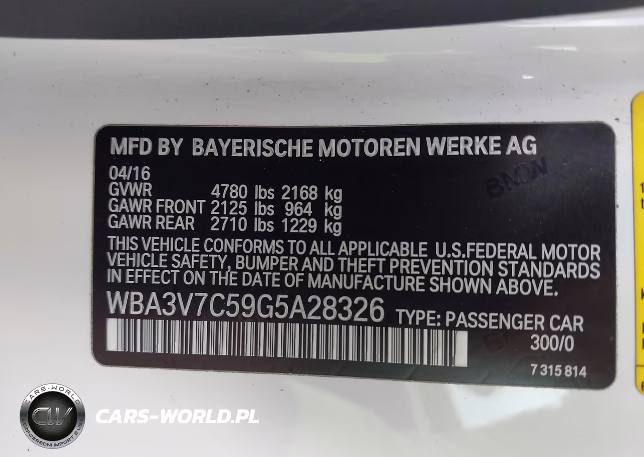 2016 BMW 428I VIN:WBA3V7C59G5A28326 - 9