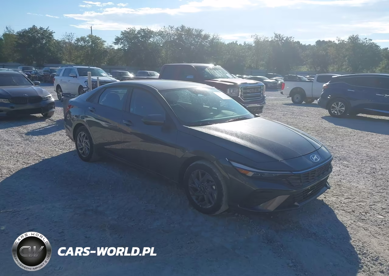 2026 Hyundai Elantra Hybrid Blue
