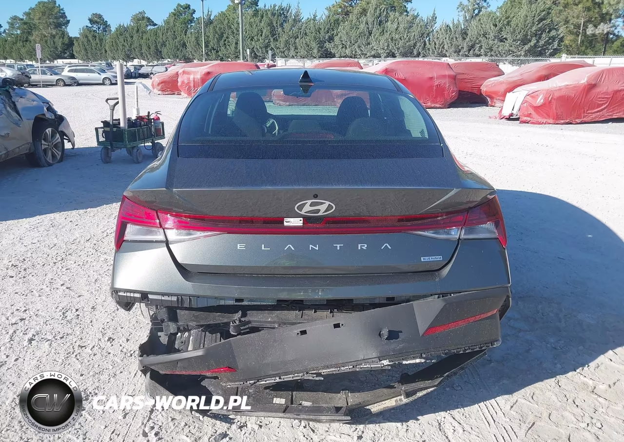 2026 Hyundai Elantra Hybrid Blue VIN:KMHLM4DJ0TU198633 - 16