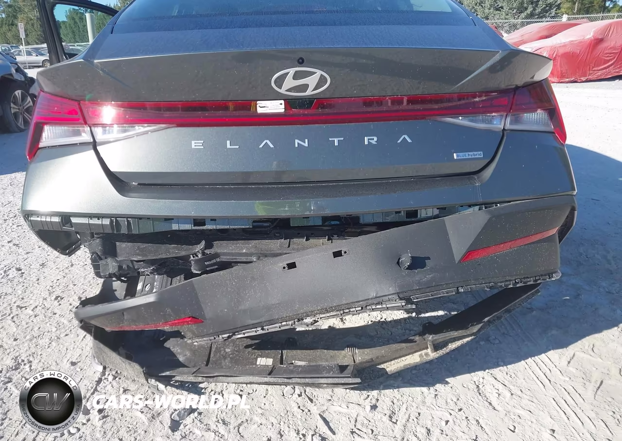 2026 Hyundai Elantra Hybrid Blue VIN:KMHLM4DJ0TU198633 - 6