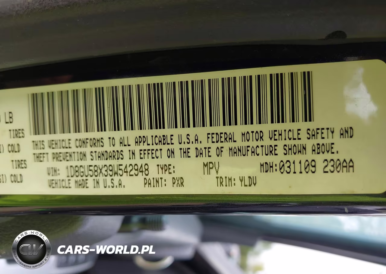 2009 Dodge Nitro Slt-Rt VIN:1D8GU58X39W542948 - 9
