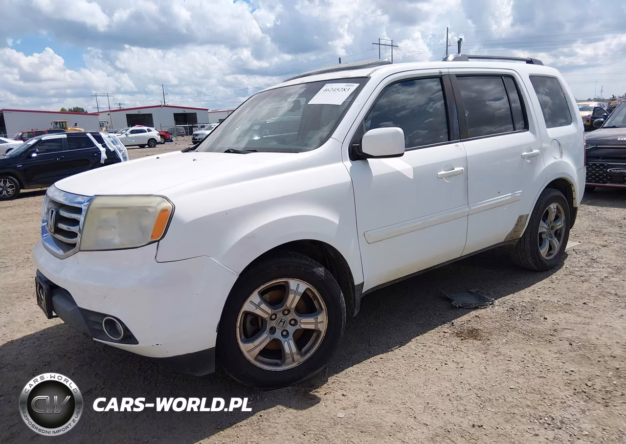 2014 Honda Pilot Ex-L VIN:5FNYF3H52EB014915 - 2