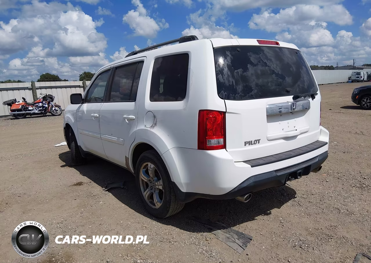 2014 Honda Pilot Ex-L VIN:5FNYF3H52EB014915 - 3