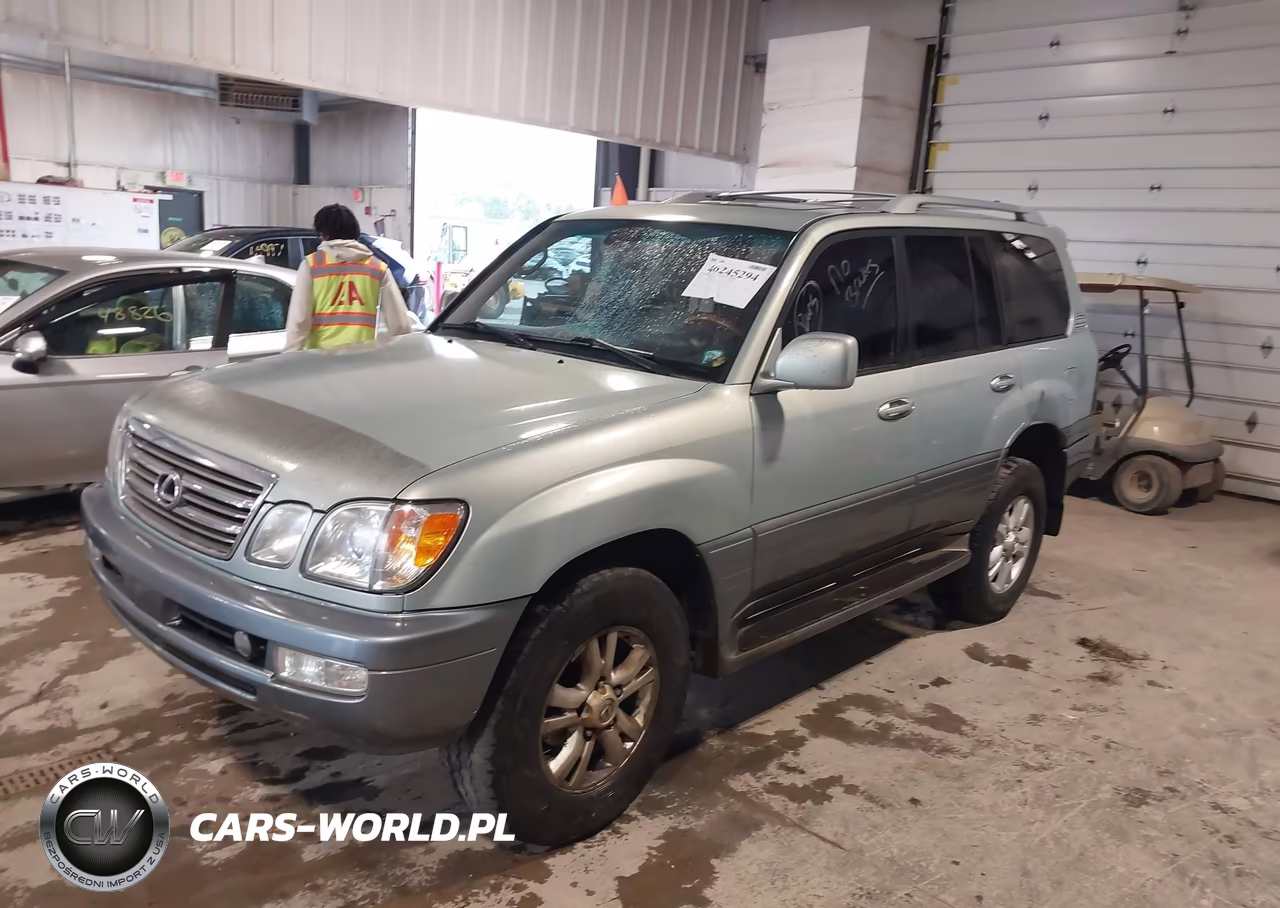 2004 Lexus Lx 470 VIN:JTJHT00W443545313 - 2