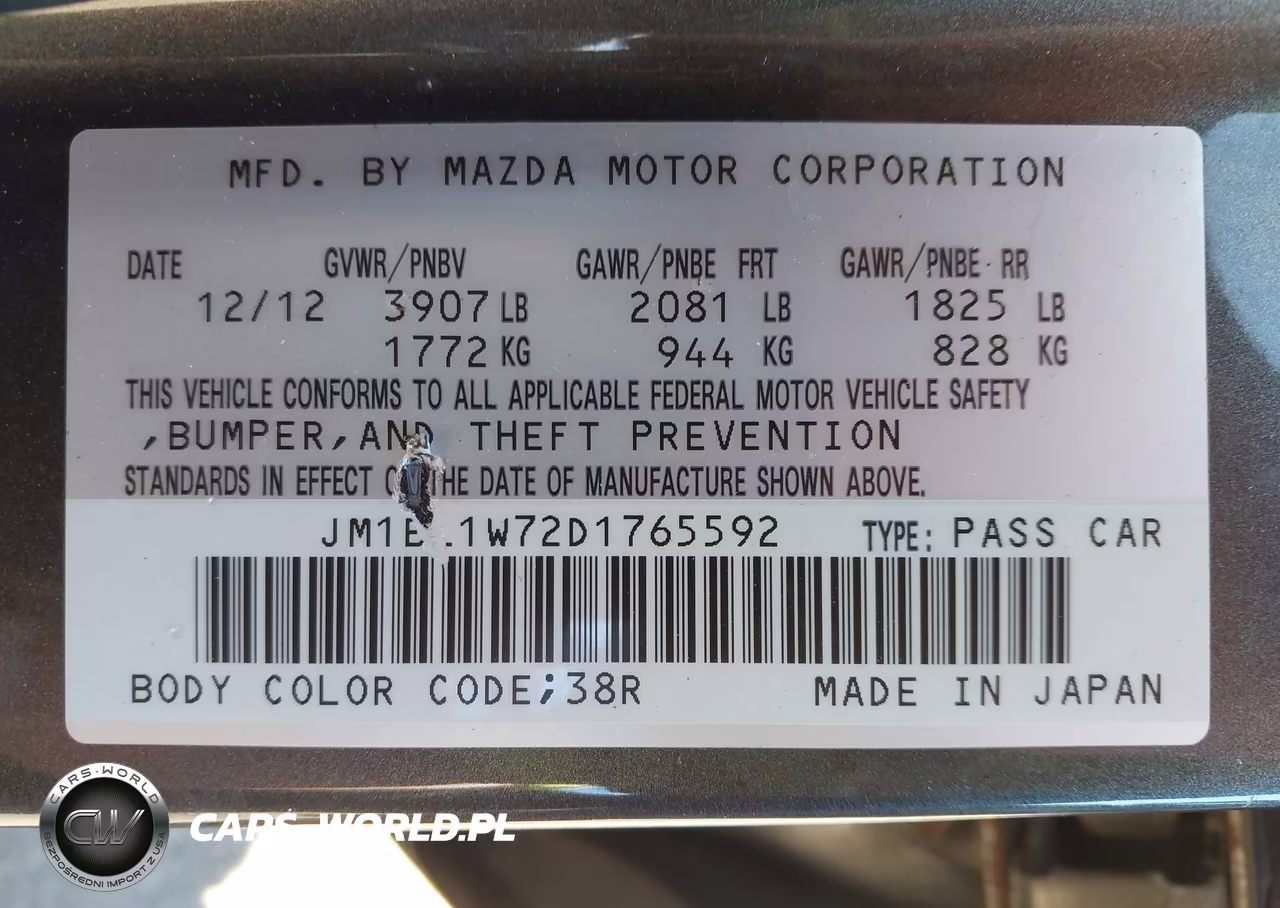 2013 Mazda Mazda3 I Grand Touring VIN:JM1BL1W72D1765592 - 9