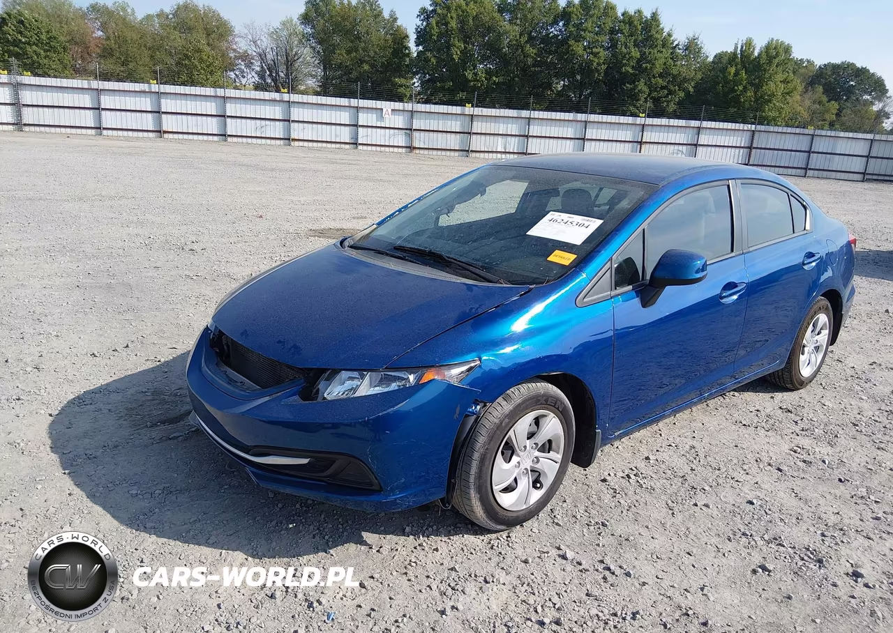 2013 Honda Civic Lx VIN:19XFB2F59DE099983 - 2
