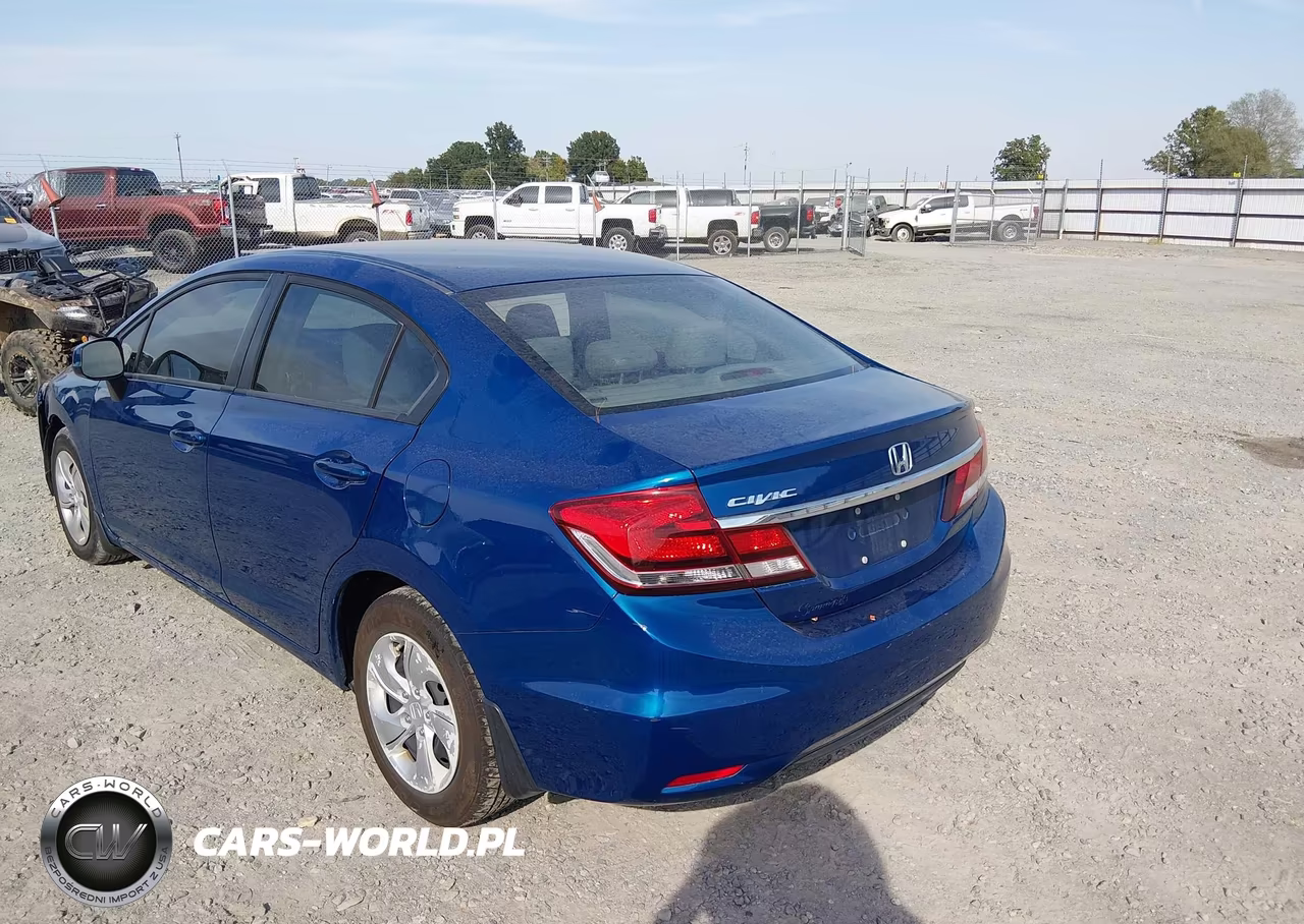 2013 Honda Civic Lx VIN:19XFB2F59DE099983 - 3
