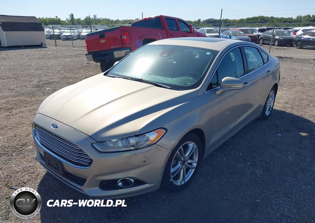 2016 Ford Fusion Hybrid Titanium VIN:3FA6P0RUXGR127205 - 2