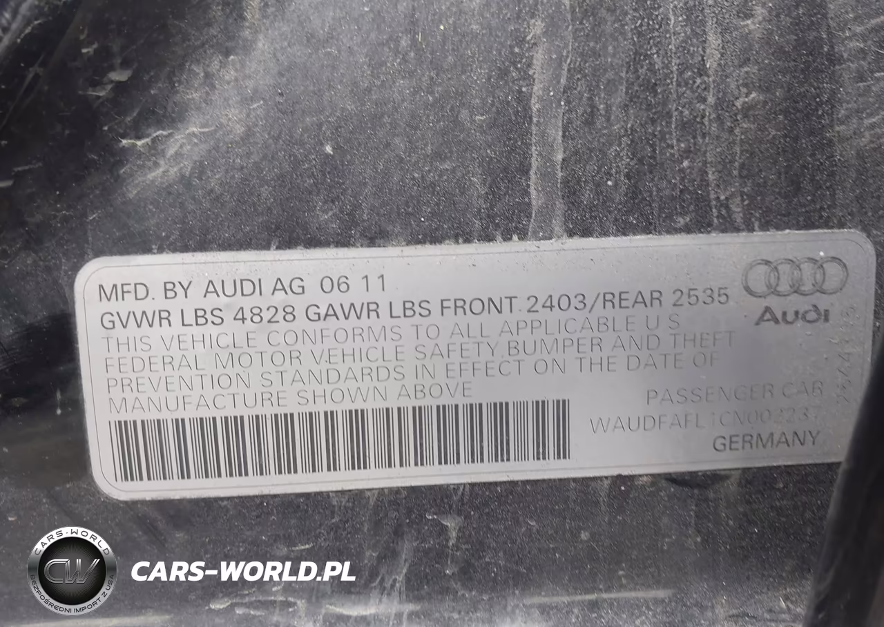 2012 Audi A4 2.0T Premium VIN:WAUDFAFL1CN002237 - 9