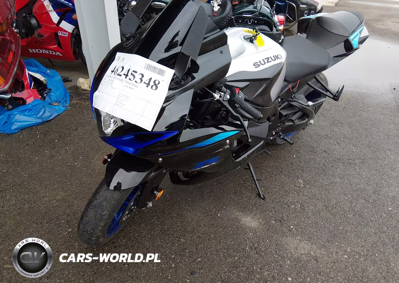 2026 Suzuki Gsx-R600 VIN:JS1GN7FA7T7100286 - 2
