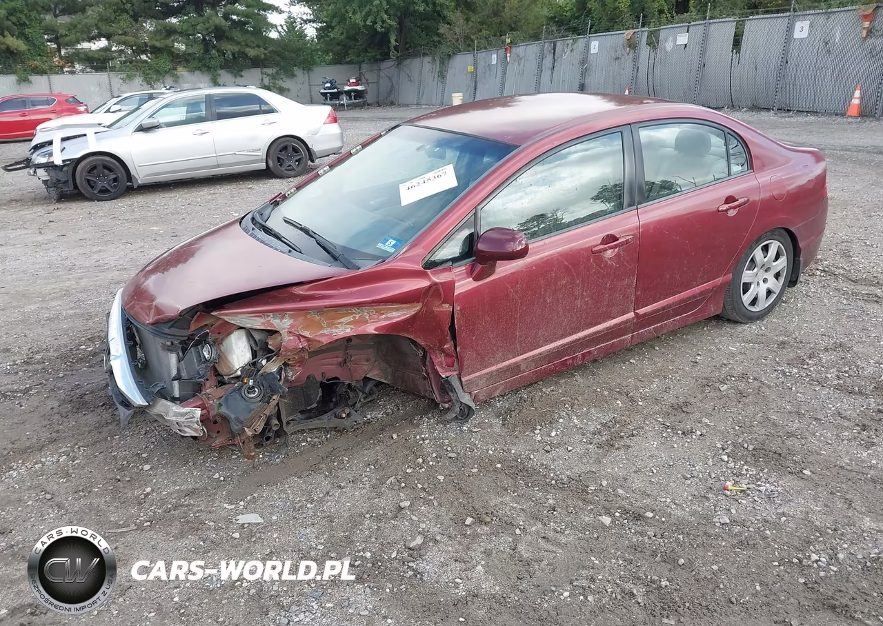 2009 Honda Civic Lx VIN:2HGFA16559H350413 - 2