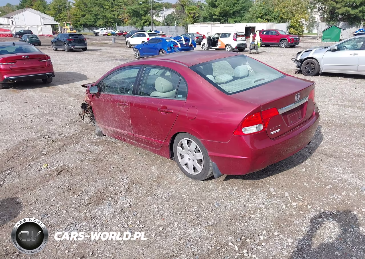 2009 Honda Civic Lx VIN:2HGFA16559H350413 - 3