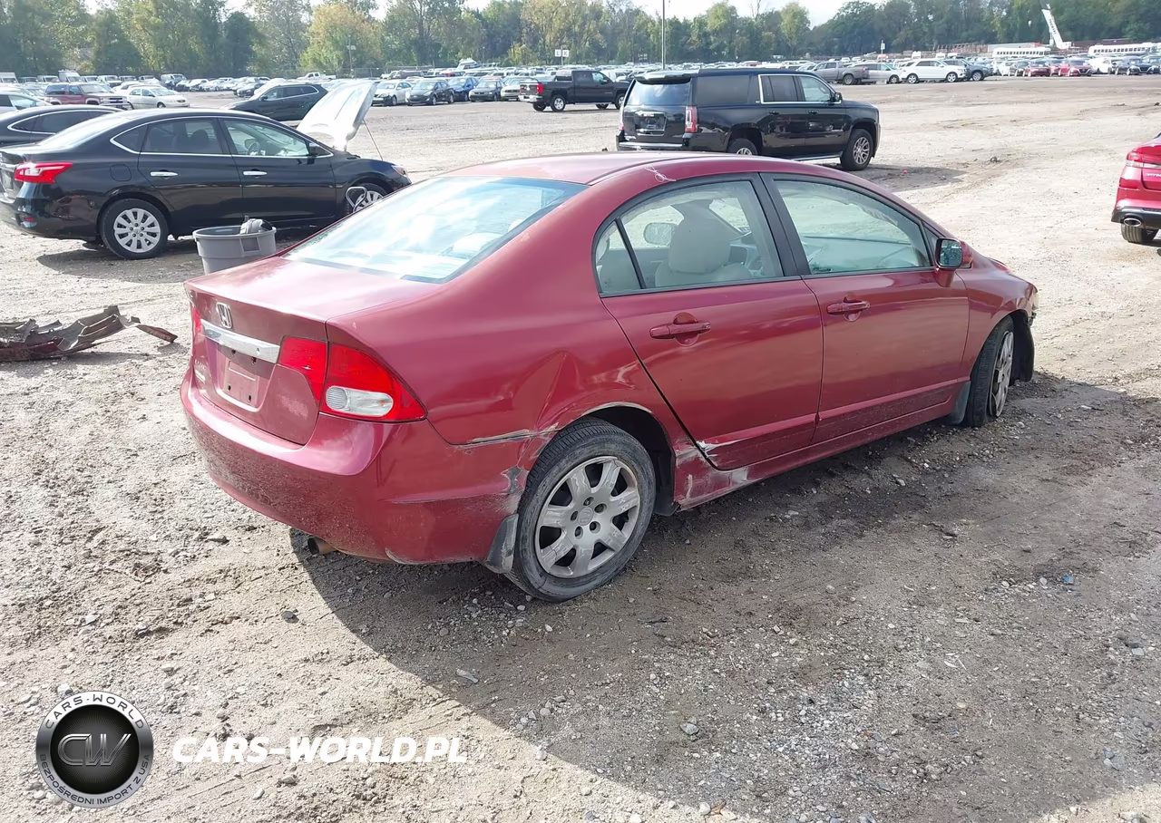 2009 Honda Civic Lx VIN:2HGFA16559H350413 - 4
