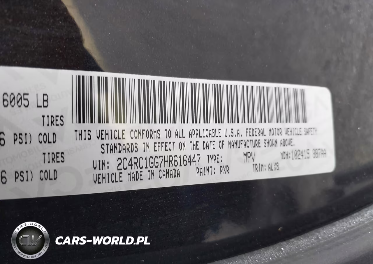 2017 Chrysler Pacifica Limited VIN:2C4RC1GG7HR616447 - 9