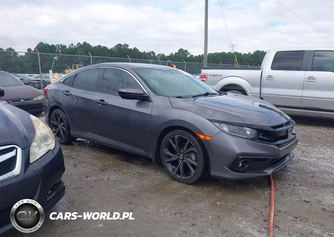 2019 Honda Civic Sport VIN:19XFC2F81KE025655 - 13