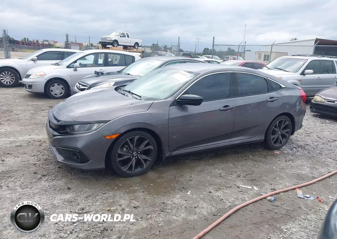 2019 Honda Civic Sport VIN:19XFC2F81KE025655 - 14