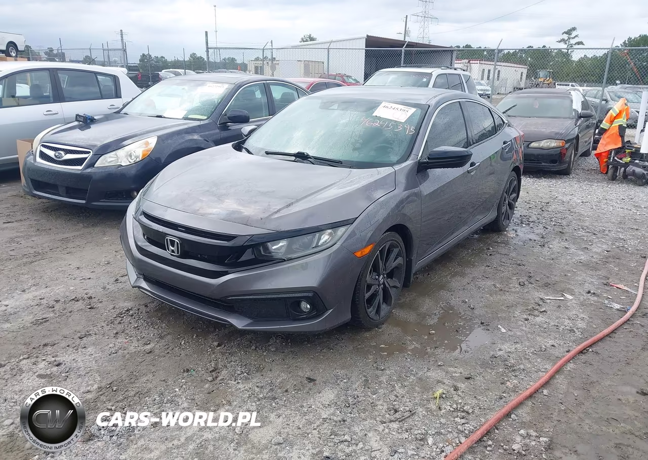 2019 Honda Civic Sport VIN:19XFC2F81KE025655 - 2