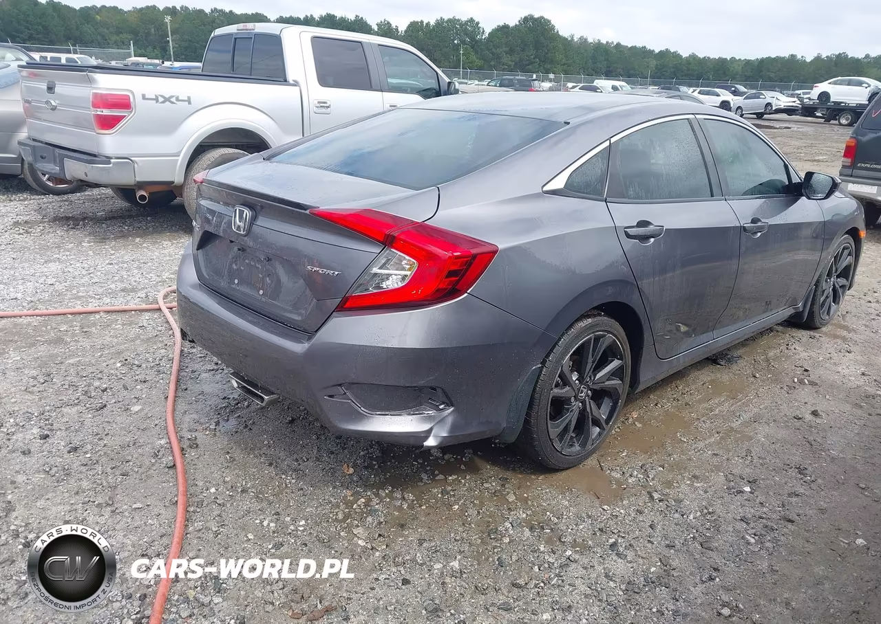 2019 Honda Civic Sport VIN:19XFC2F81KE025655 - 6