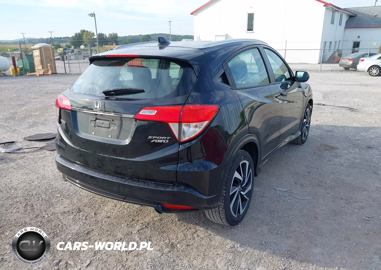 2020 Honda Hr-V Awd Sport VIN:3CZRU6H16LM703464 - 4