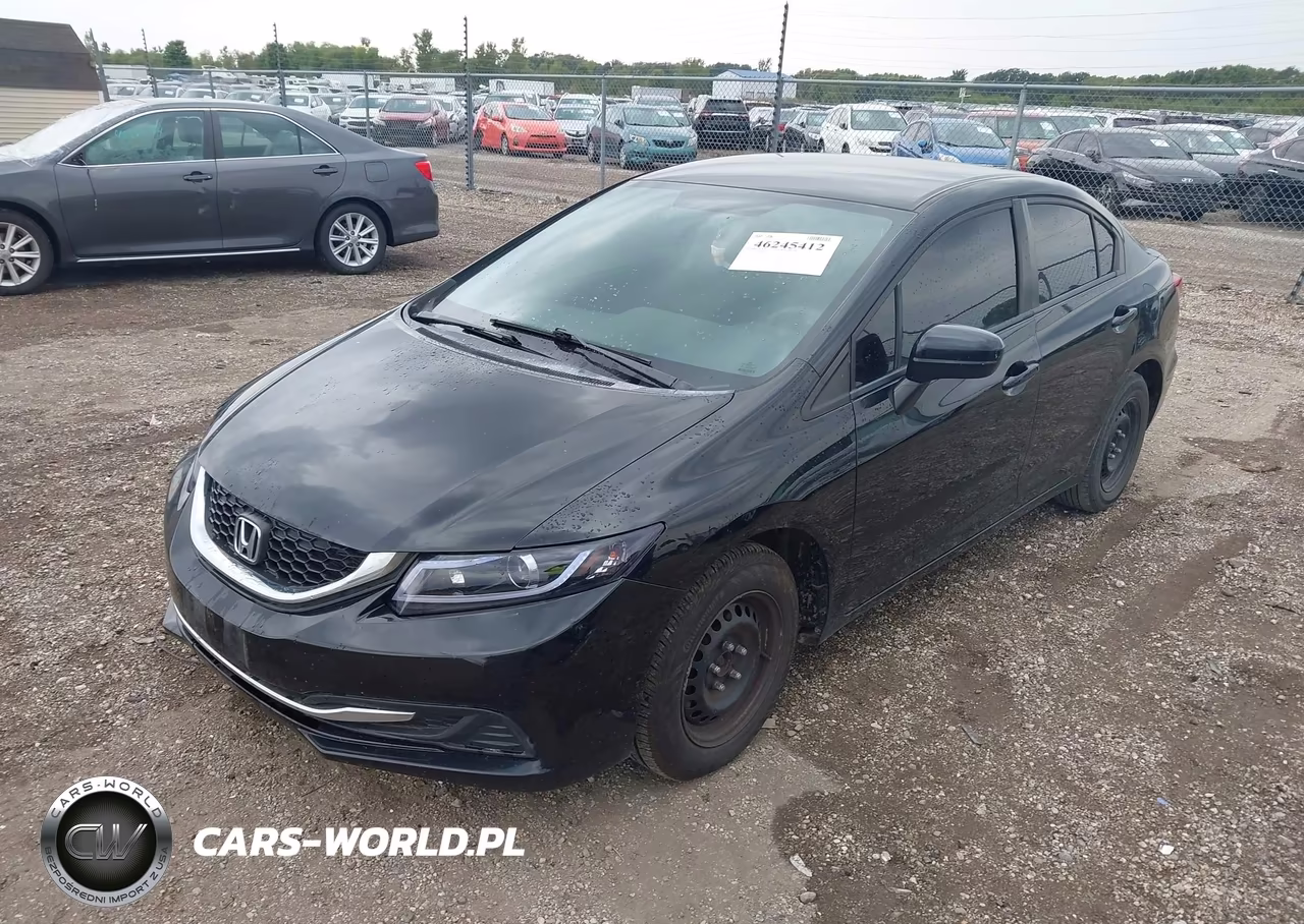 2014 Honda Civic Lx VIN:19XFB2F50EE084726 - 2