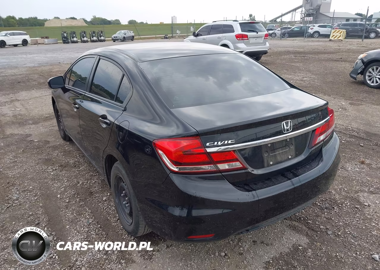 2014 Honda Civic Lx VIN:19XFB2F50EE084726 - 3