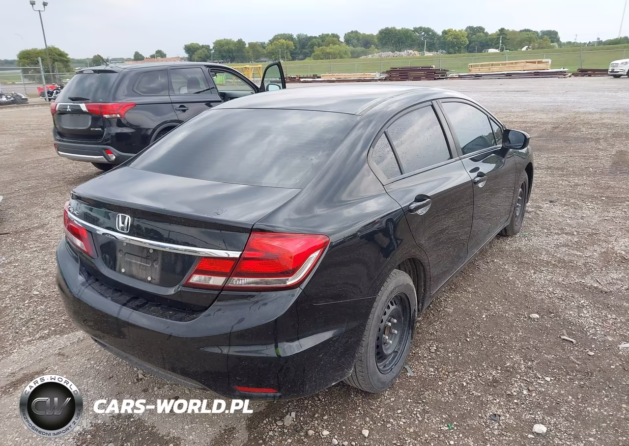 2014 Honda Civic Lx VIN:19XFB2F50EE084726 - 4