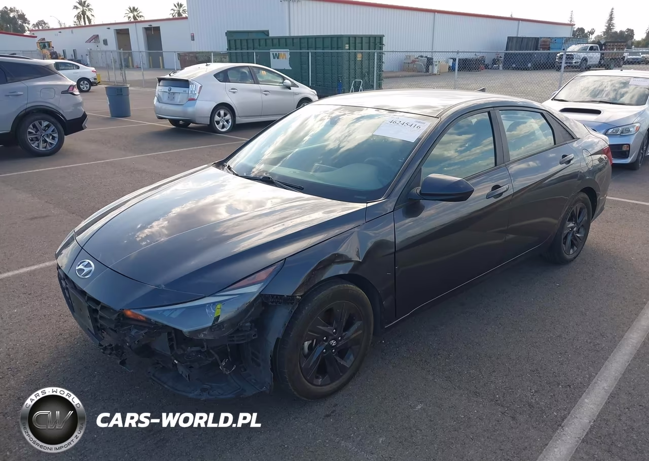 2021 Hyundai Elantra Sel VIN:5NPLM4AG0MH017622 - 2