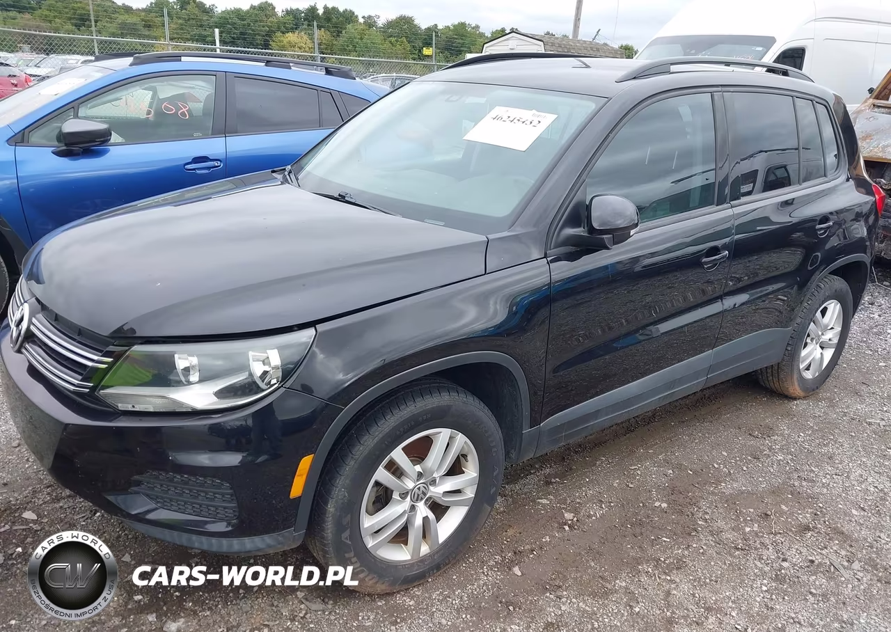 2017 Volkswagen Tiguan 2.0T-2.0T S VIN:WVGAV7AX0HK020710 - 2