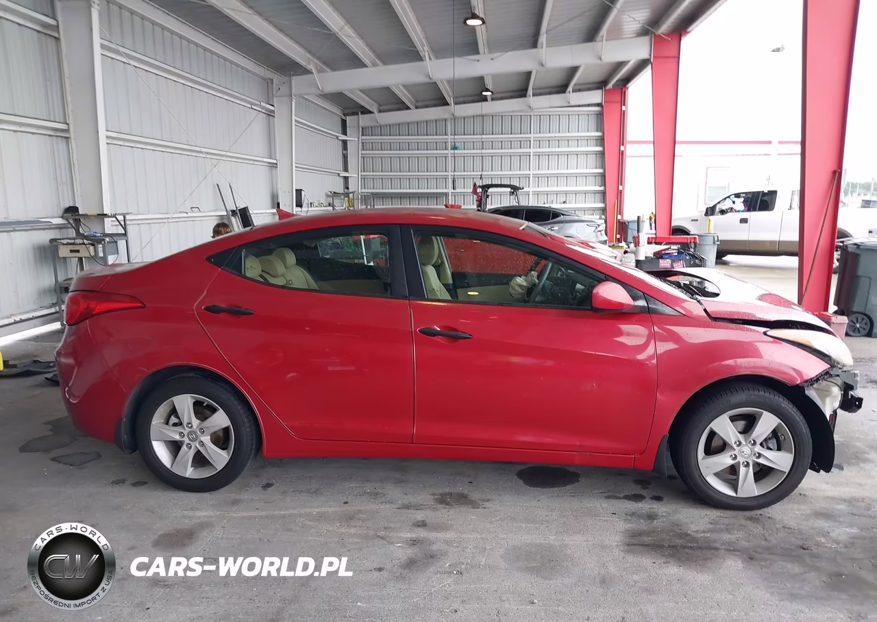 2013 Hyundai Elantra Gls VIN:KMHDH4AE4DU966664 - 13