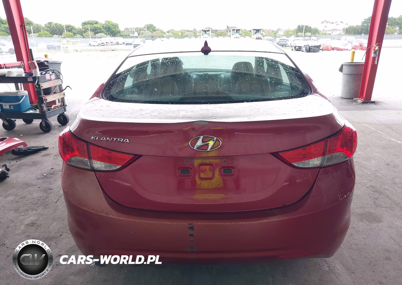 2013 Hyundai Elantra Gls VIN:KMHDH4AE4DU966664 - 16