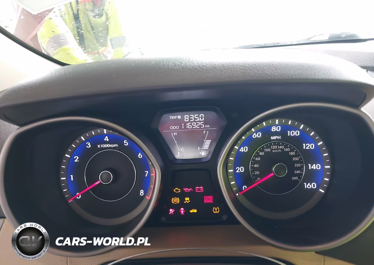 2013 Hyundai Elantra Gls VIN:KMHDH4AE4DU966664 - 7