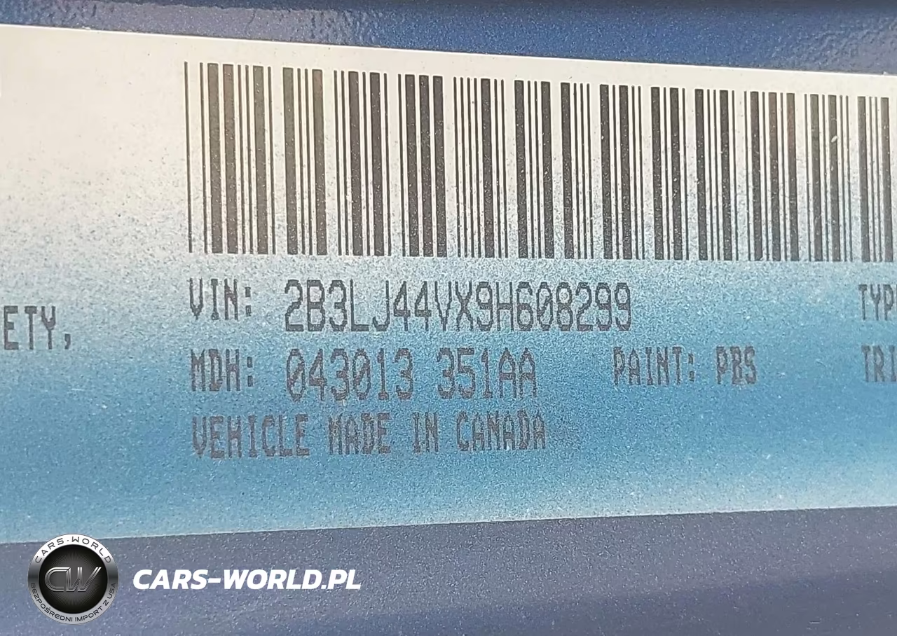 2009 Dodge Challenger Se VIN:2B3LJ44VX9H608299 - 9