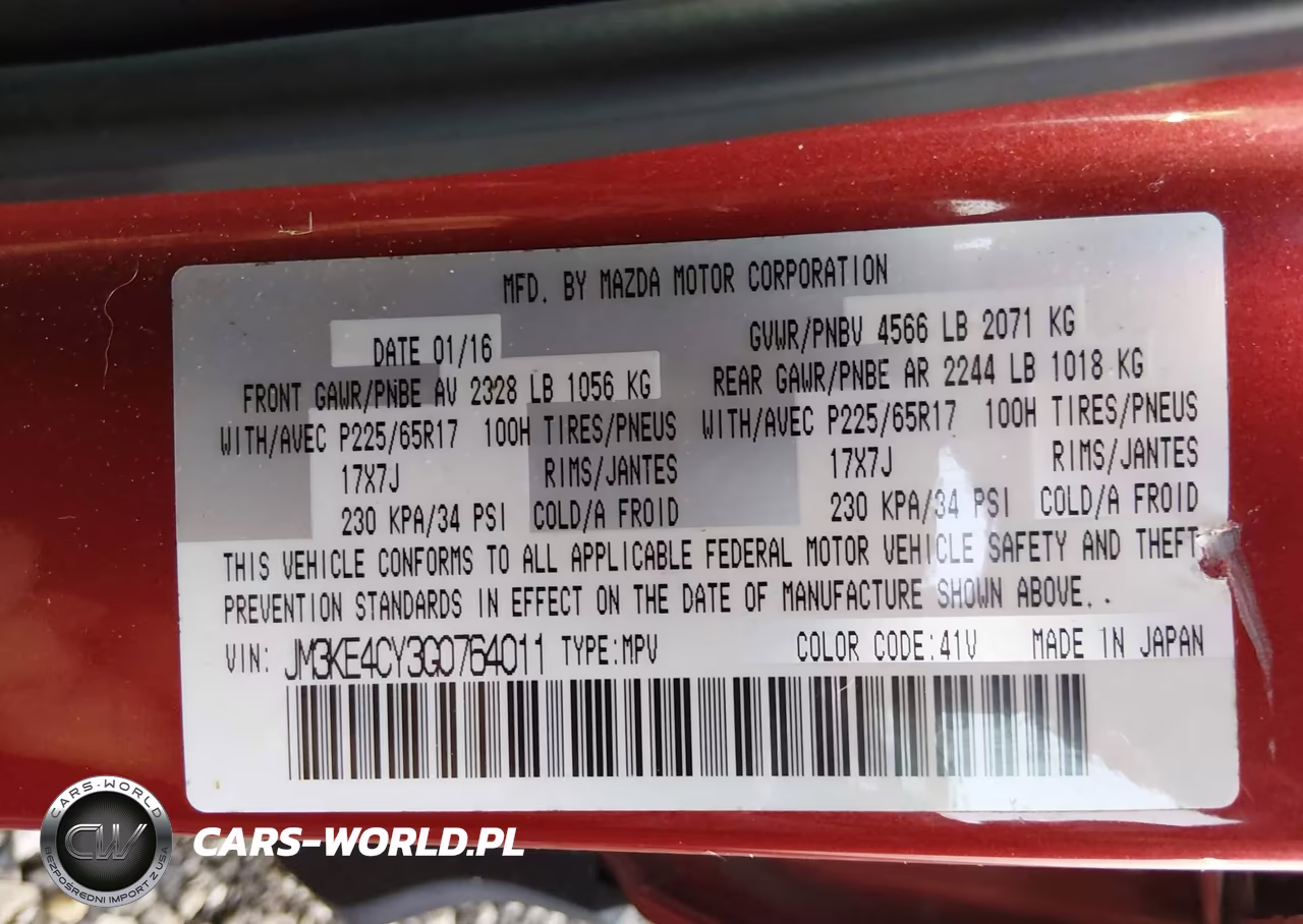 2016 Mazda Cx-5 Touring VIN:JM3KE4CY3G0764011 - 9