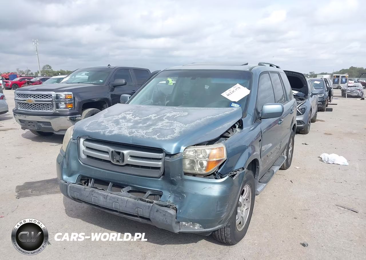 2007 Honda Pilot Ex-L VIN:5FNYF18677B004235 - 2