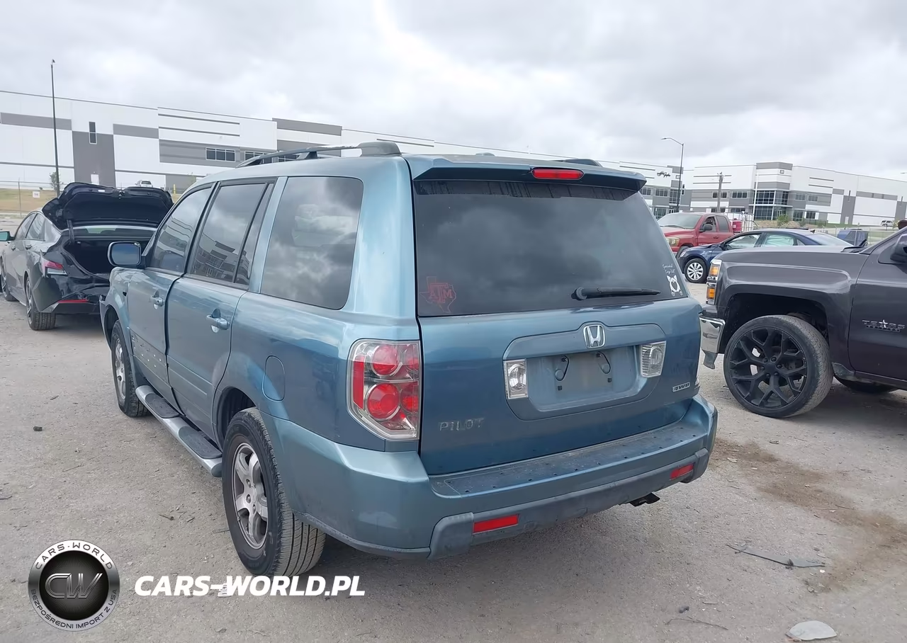 2007 Honda Pilot Ex-L VIN:5FNYF18677B004235 - 3