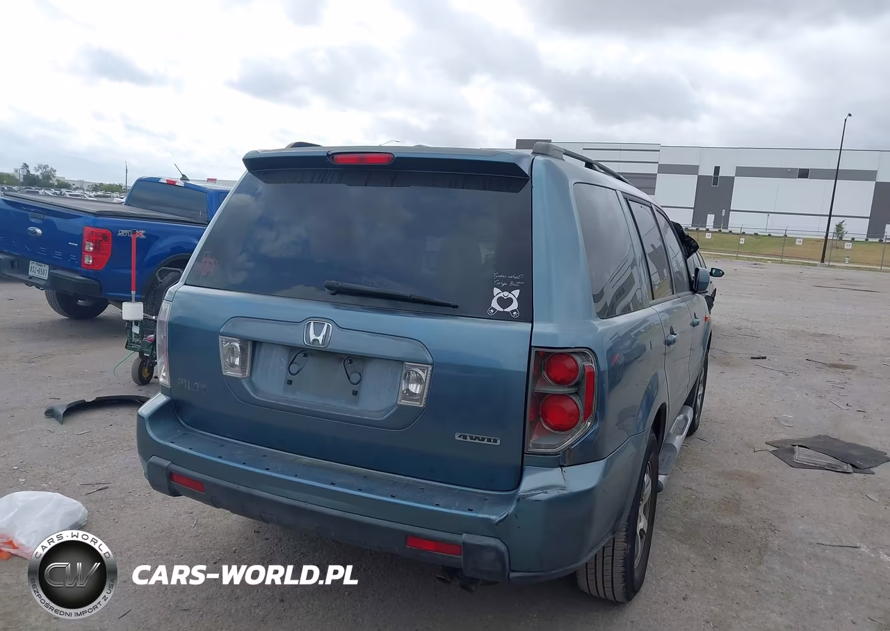2007 Honda Pilot Ex-L VIN:5FNYF18677B004235 - 4