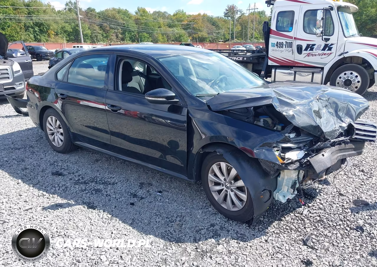 2012 Volkswagen Passat 2.5L S VIN:1VWAP7A35CC048482 - 1