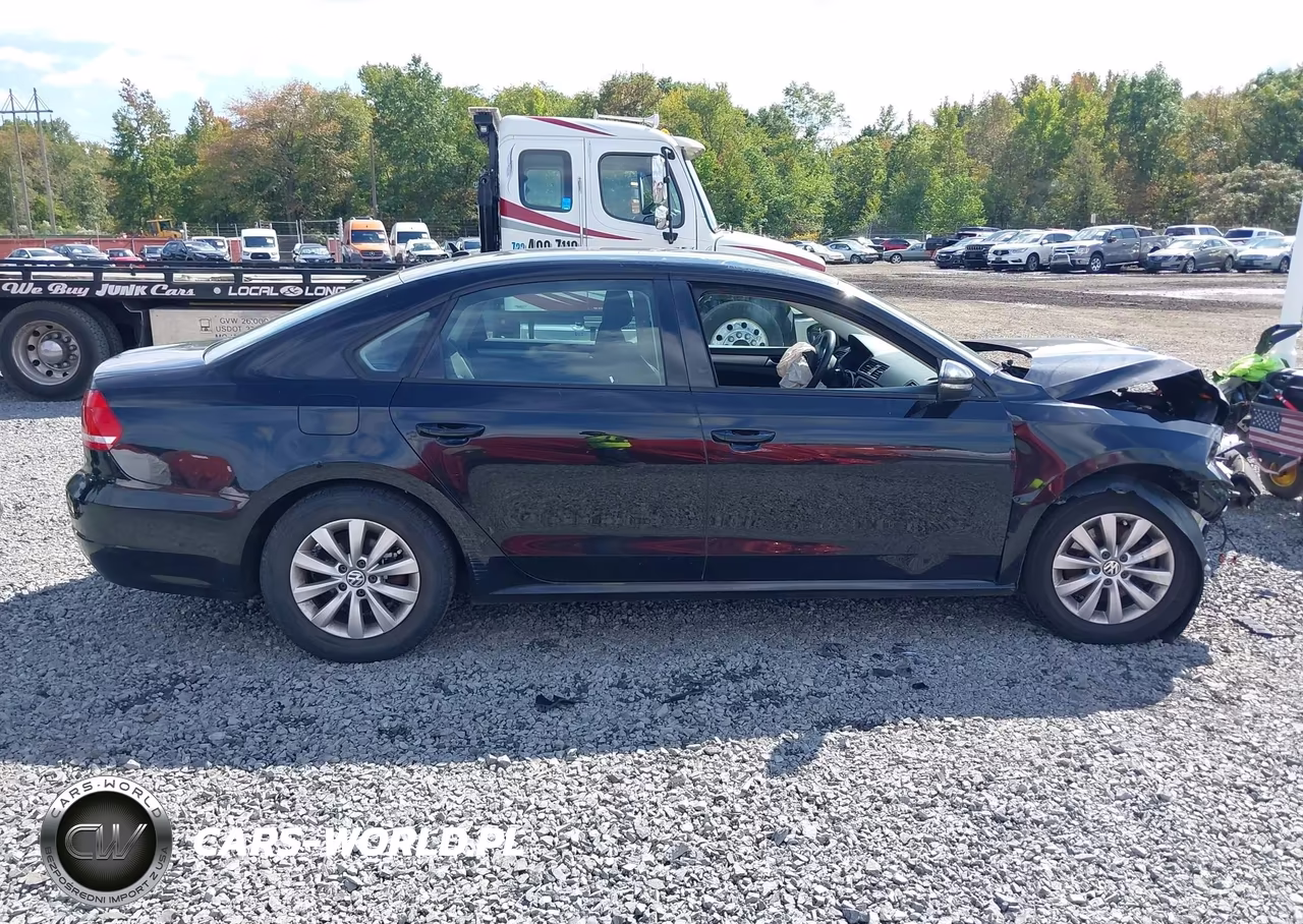 2012 Volkswagen Passat 2.5L S VIN:1VWAP7A35CC048482 - 13