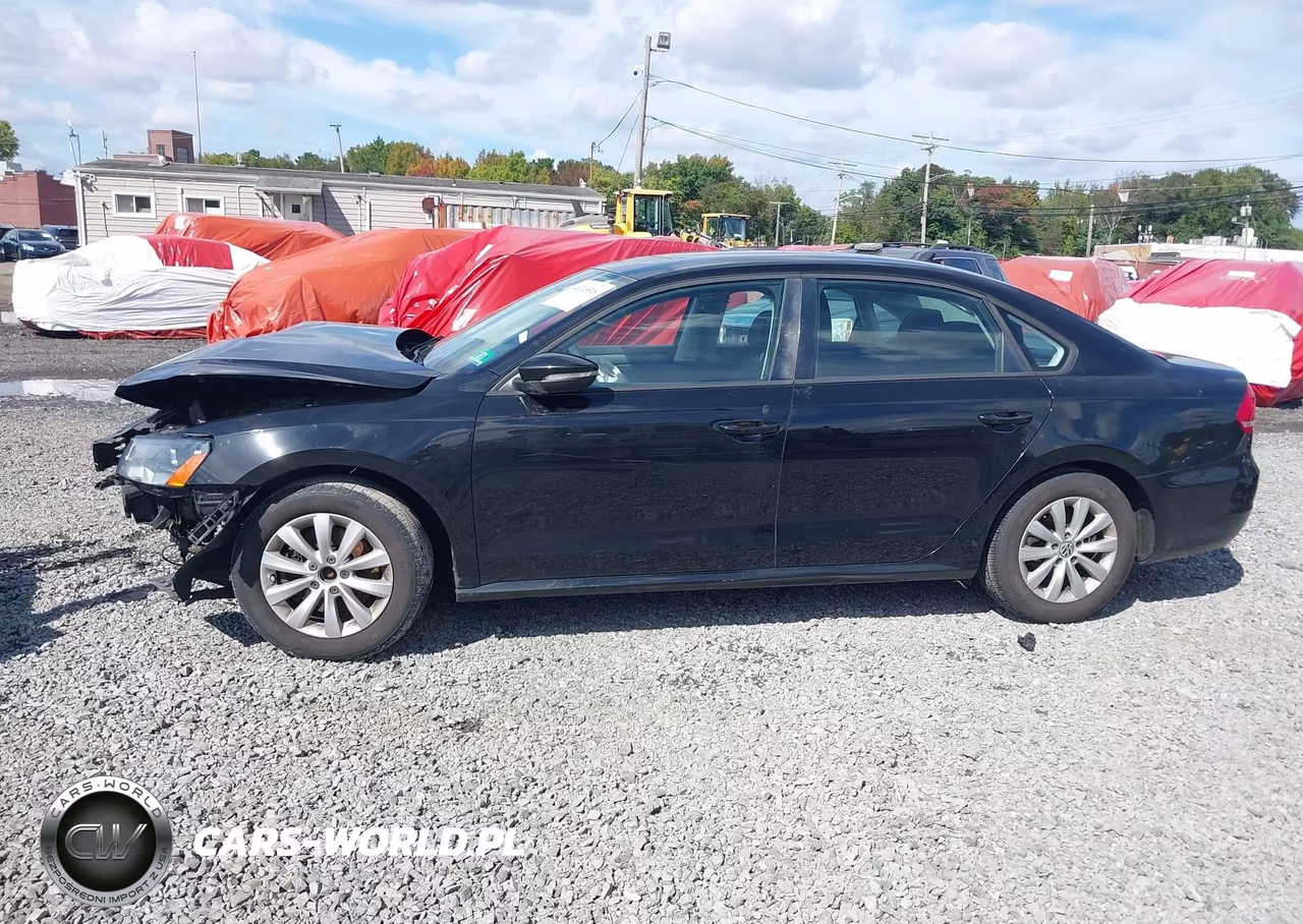 2012 Volkswagen Passat 2.5L S VIN:1VWAP7A35CC048482 - 14