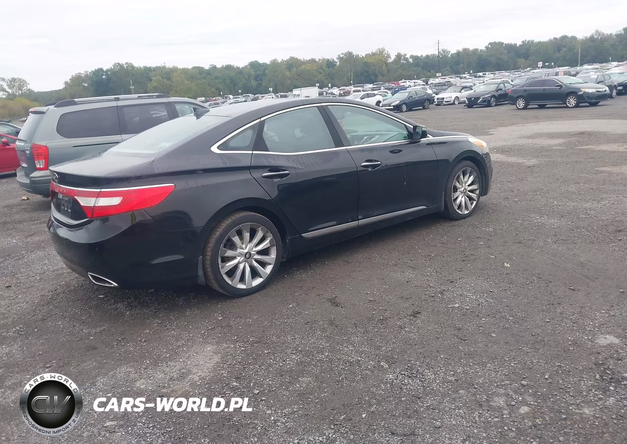 2013 Hyundai Azera VIN:KMHFH4JG4DA286016 - 4