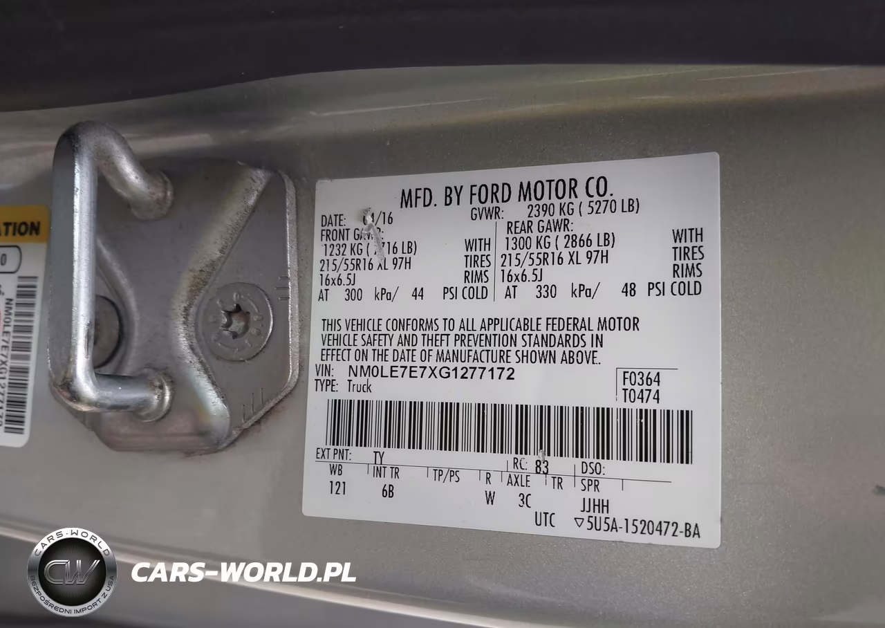 2016 Ford Transit Connect Xl VIN:NM0LE7E7XG1277172 - 9